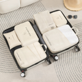 Aesthetic Waterproof Travel Packing Set (6 PCS)
