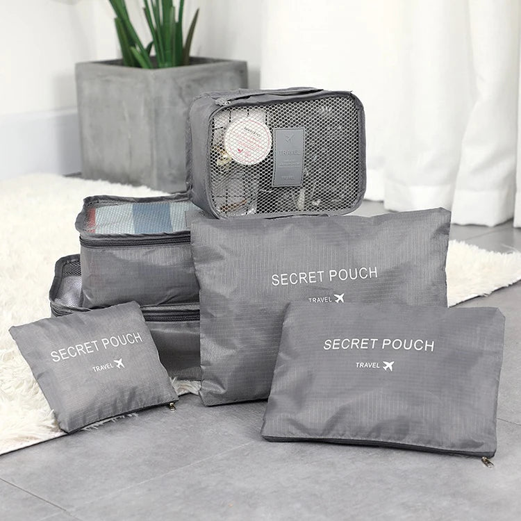 Dreamy Folding Suitcase Organizers (6pc Set)