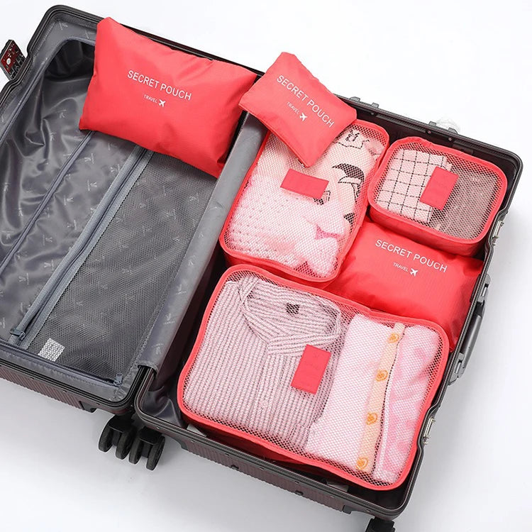 Dreamy Folding Suitcase Organizers (6pc Set)