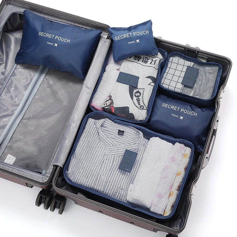 Dreamy Folding Suitcase Organizers (6pc Set)